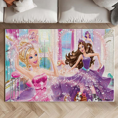 Barbie Princess And The Popstar Rug 2