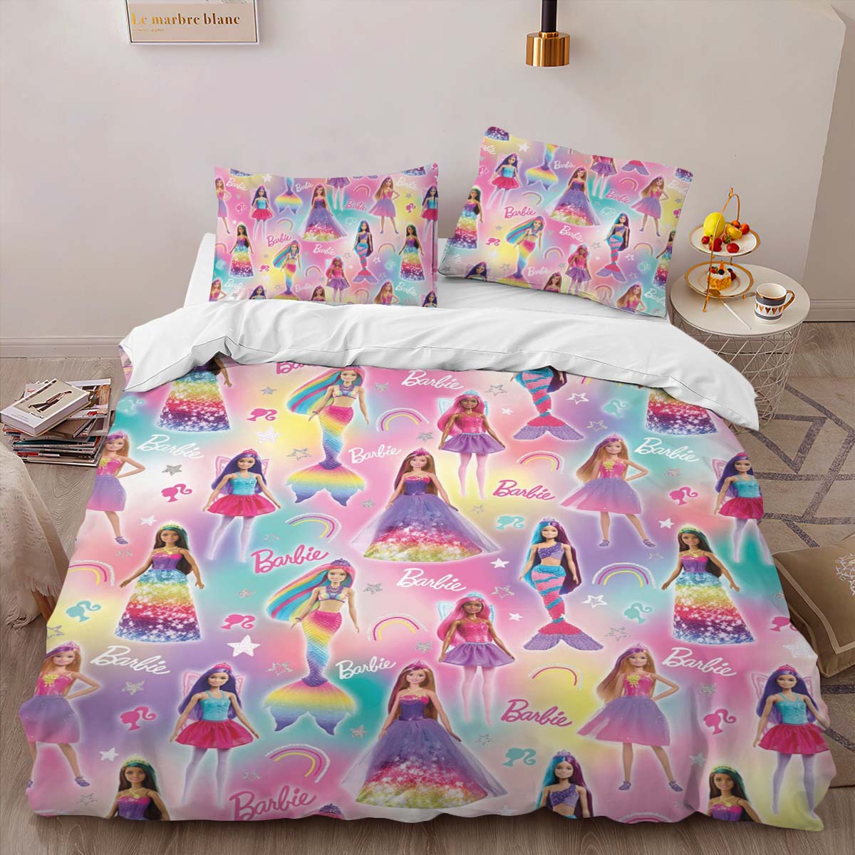 Barbie Rainbow Duvet Cover 2