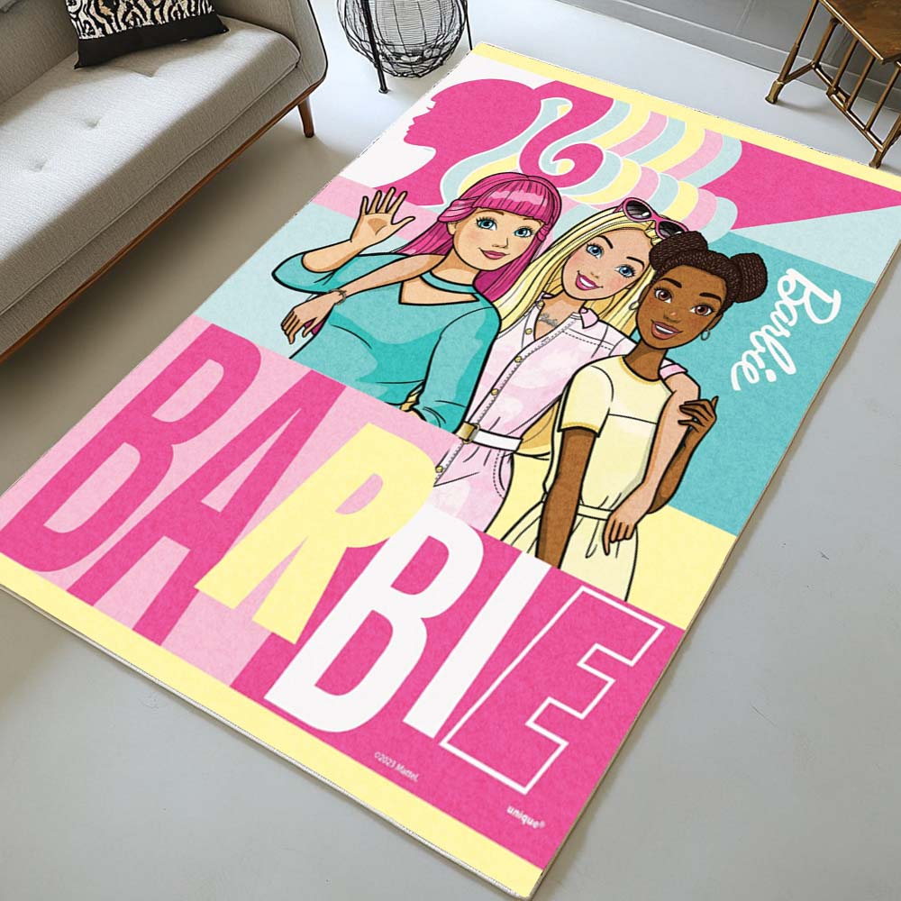 Barbie Three Girls Rug