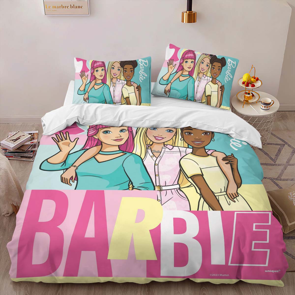 Barbie Three Girls Duvet Cover 2