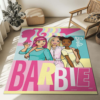 Barbie Three Girls Rug 2
