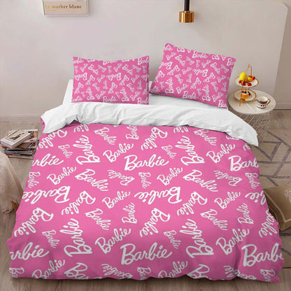 Barbie icon pattern Duvet Cover 2