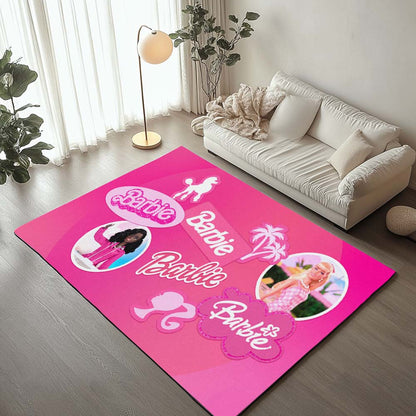 Barbie pink cute Rug