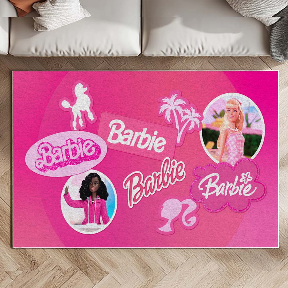 Barbie pink cute Rug 2