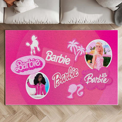 Barbie pink cute Rug 2