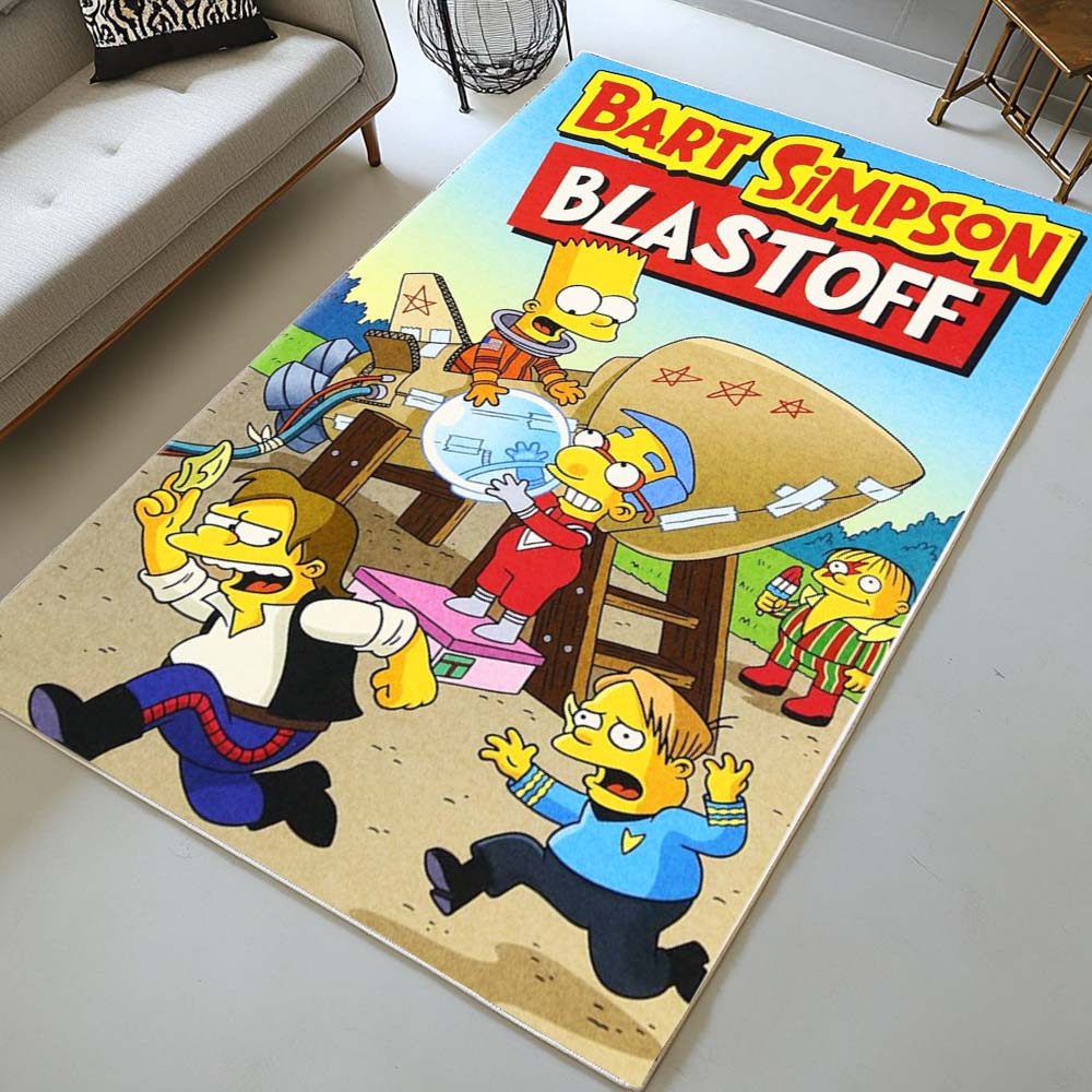 Bart Simpson Blastoff Rug
