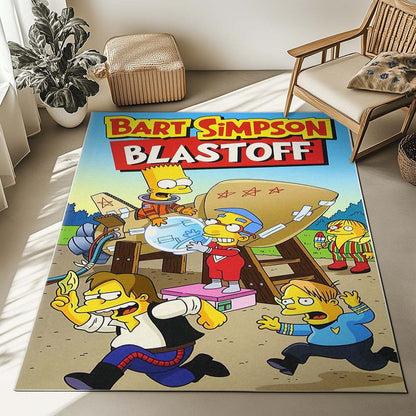 Bart Simpson Blastoff Rug 2