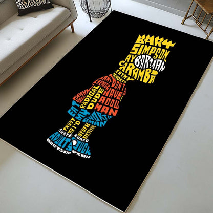 Bart Simpson the Simpsons Rug