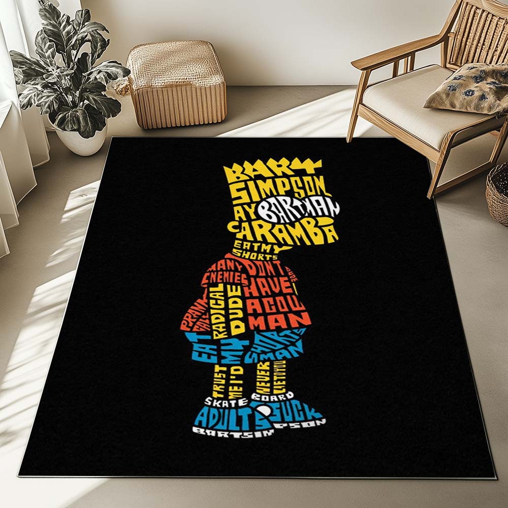 Bart Simpson the Simpsons Rug 2