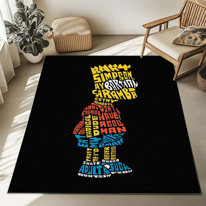 Bart Simpson the Simpsons Rug 2