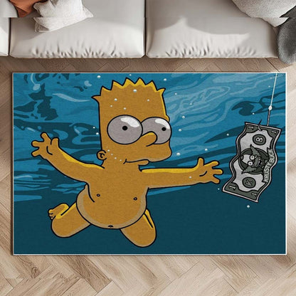 Bart Simpson Rug 2