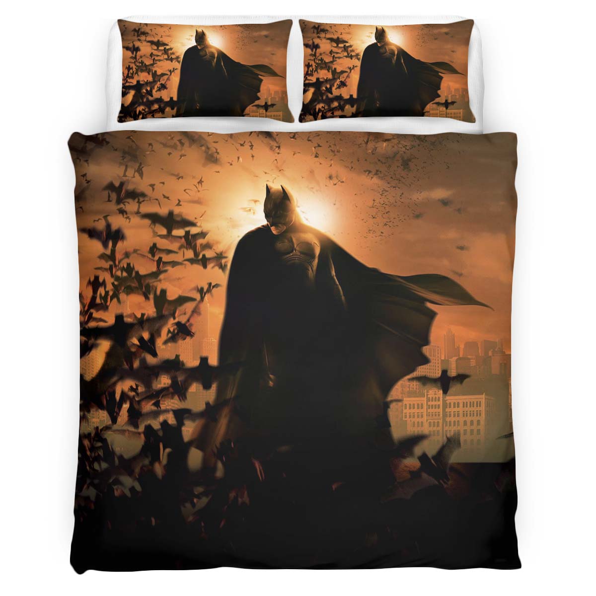 Batman Begins Duvet Cover