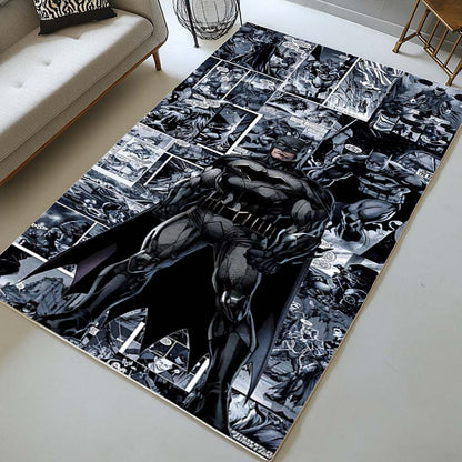 Batman Comics Gotham City Rug 2