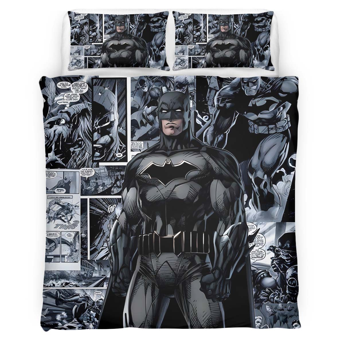 Batman Comics Gotham City Duvet Cover