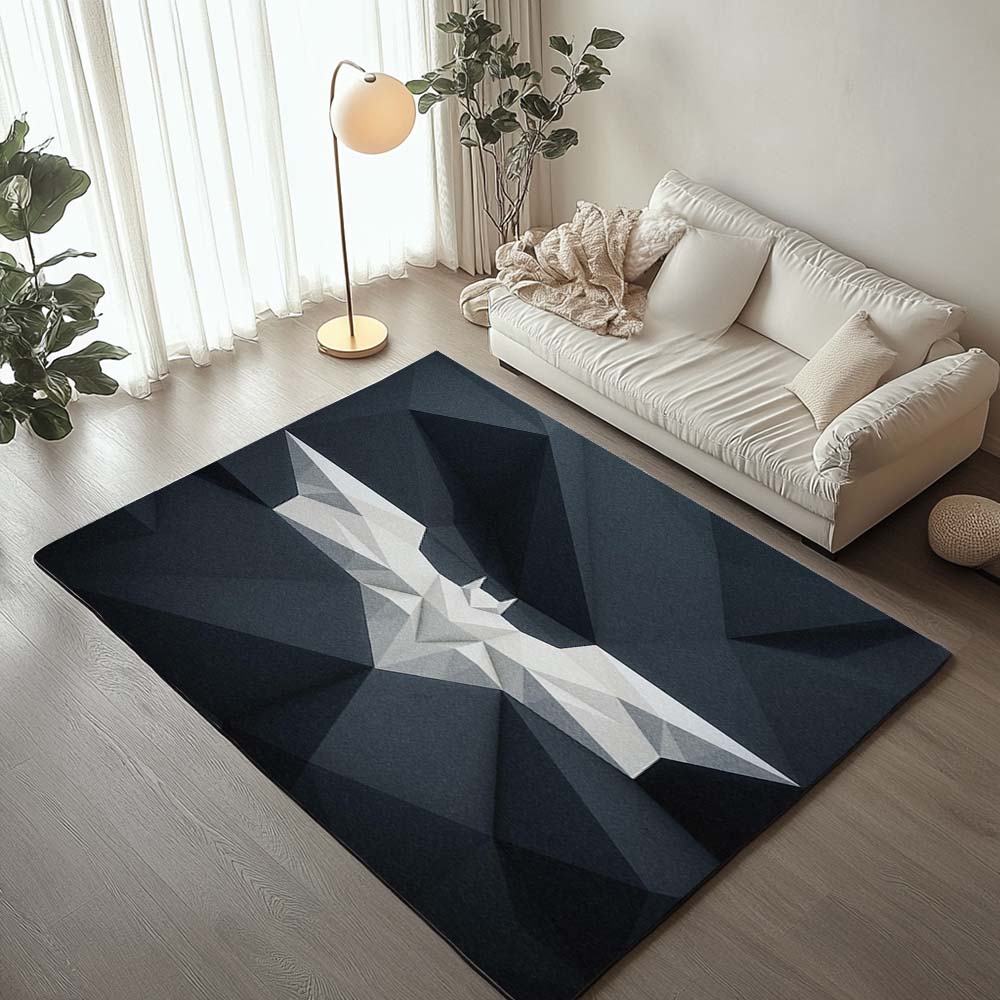 Batman Cubism Rug