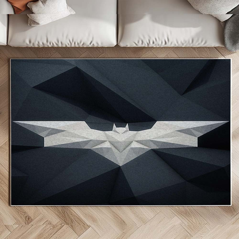 Batman Cubism Rug 2