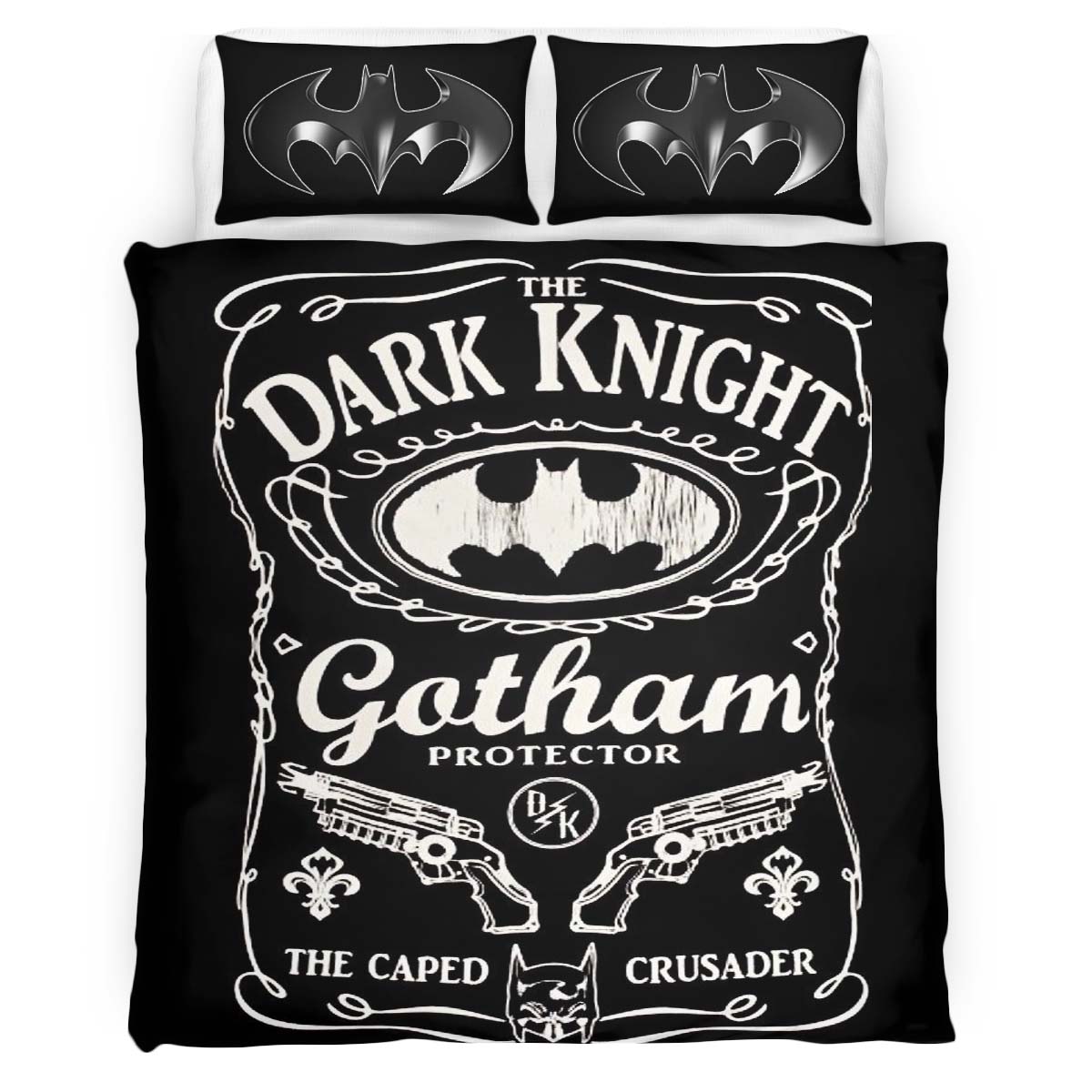 Batman Dark Night Gotham City Duvet Cover