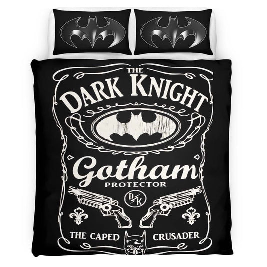 Batman Dark Night Gotham City Duvet Cover