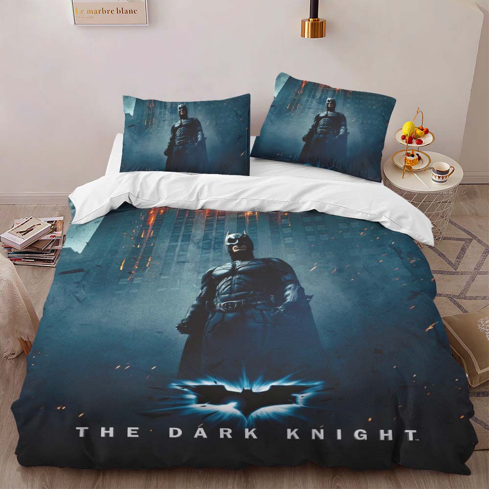 Batman Dark Night In Rain 2 Duvet Cover 2