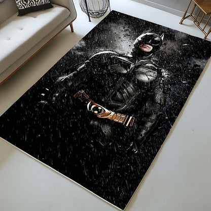 Batman Dark Night In Rain Rug 2