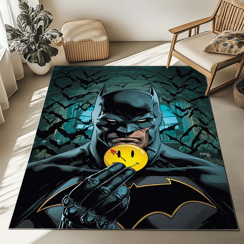 Batman Happy Pin Rug