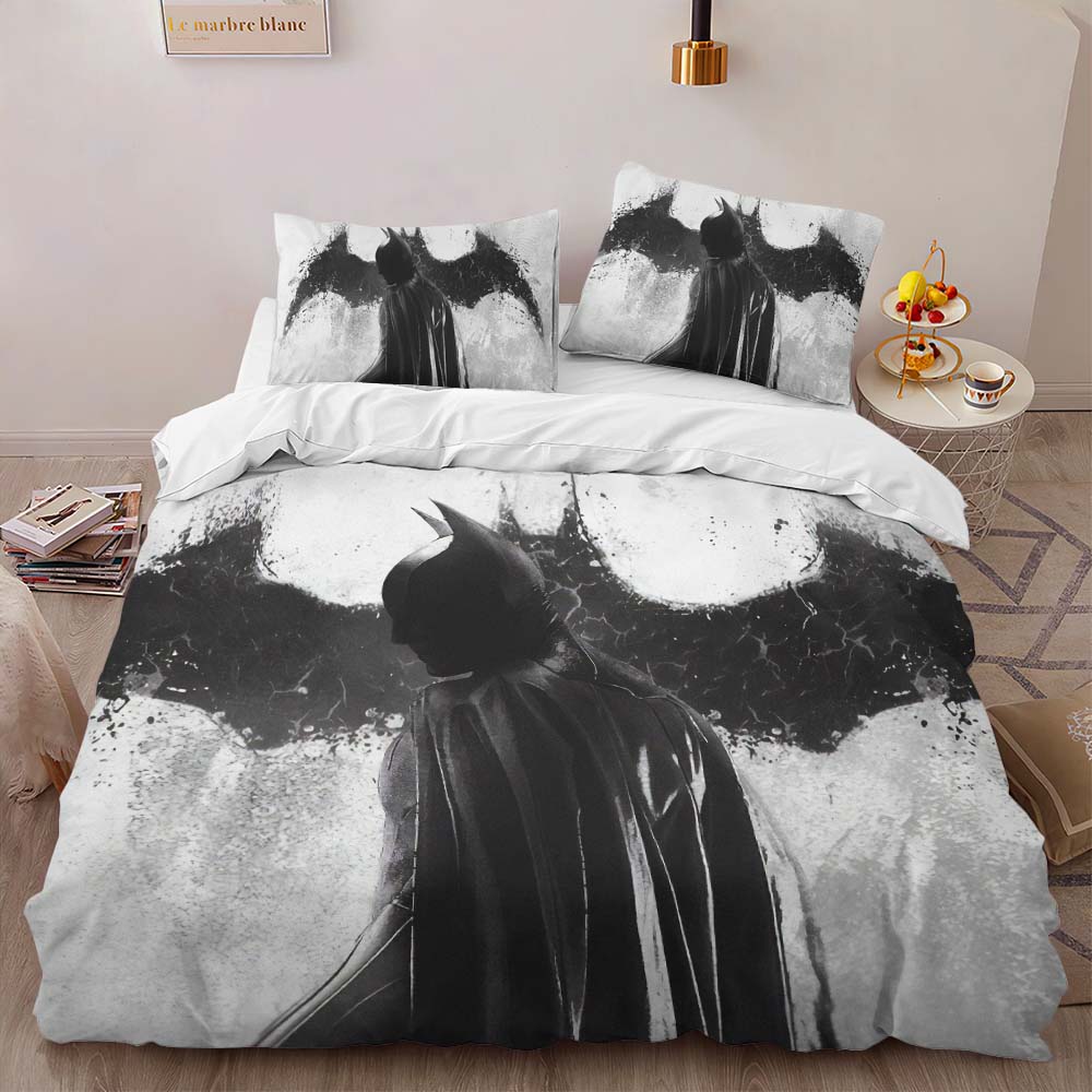 Batman Hero in DC Conmics Duvet Cover 2