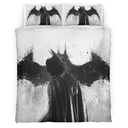 Batman Hero in DC Conmics Duvet Cover