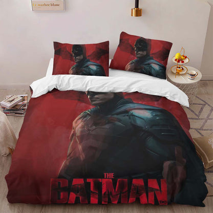 Batman Hero in dark night 5 Duvet Cover 2