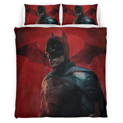 Batman Hero in dark night 5 Duvet Cover