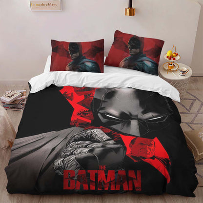 Batman Hero in dark night 7 Duvet Cover 2