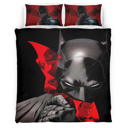 Batman Hero in dark night 7 Duvet Cover