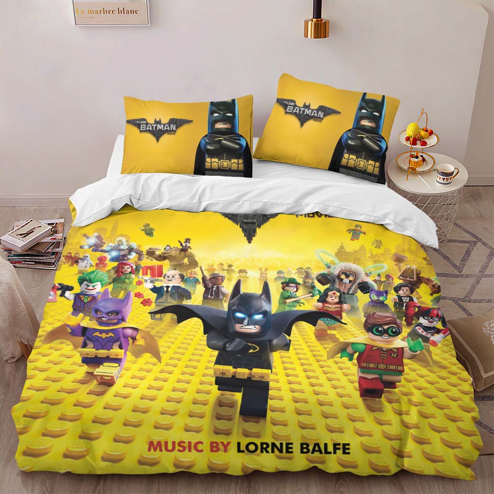 Batman Lego Characters Duvet Cover 2