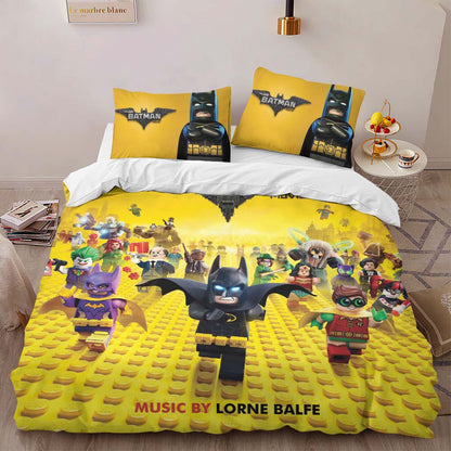 Batman Lego Characters Duvet Cover 2