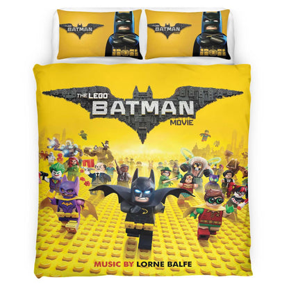 Batman Lego Characters Duvet Cover