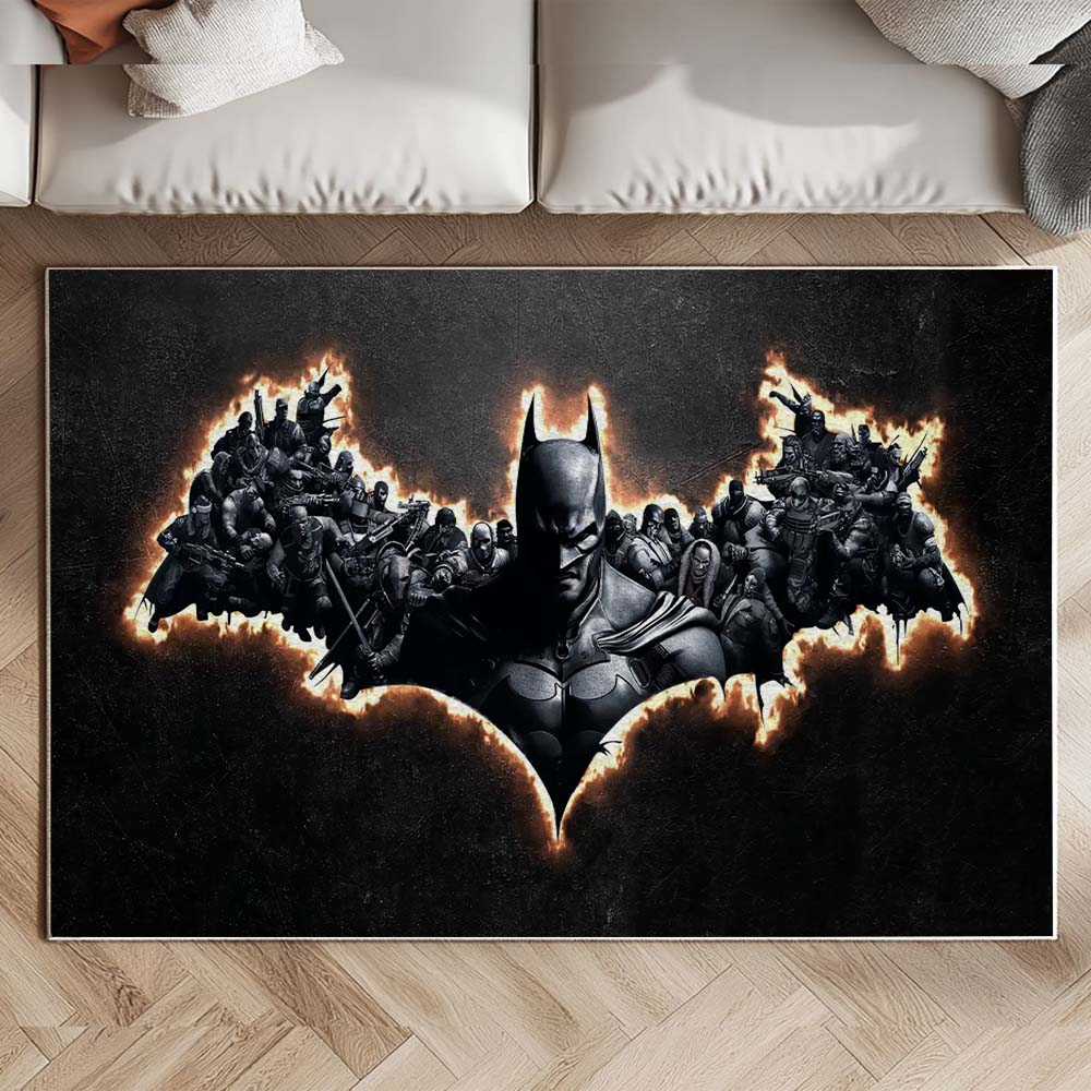 Batman and the villain Rug 2