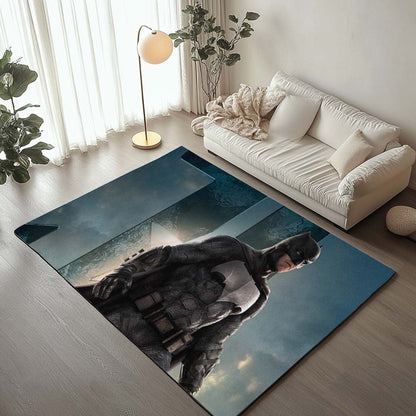 Batman in Justice League Rug