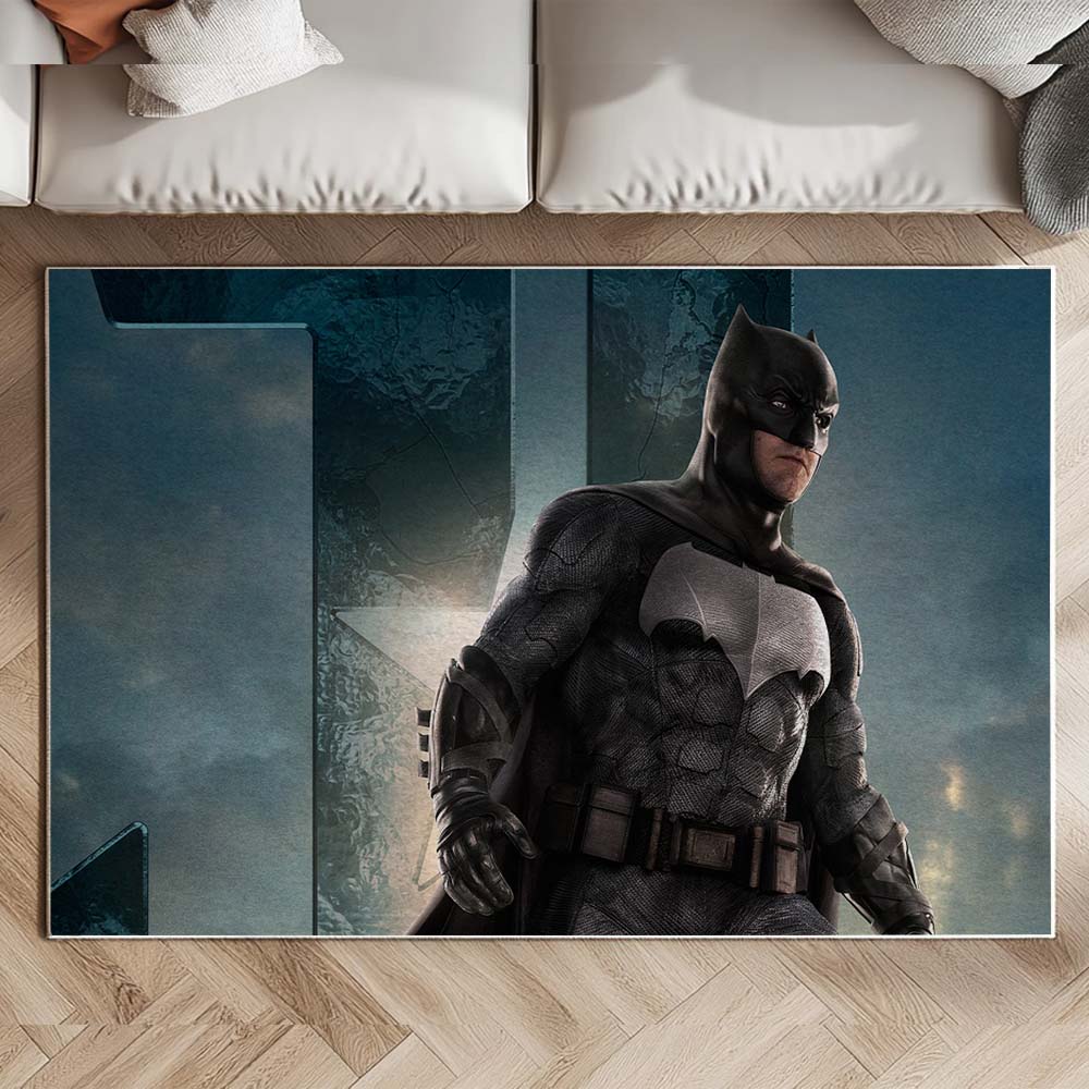 Batman in Justice League Rug 2