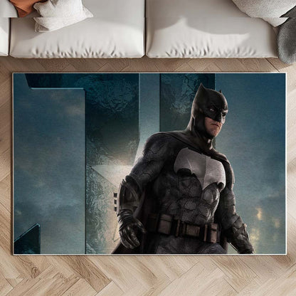 Batman in Justice League Rug 2
