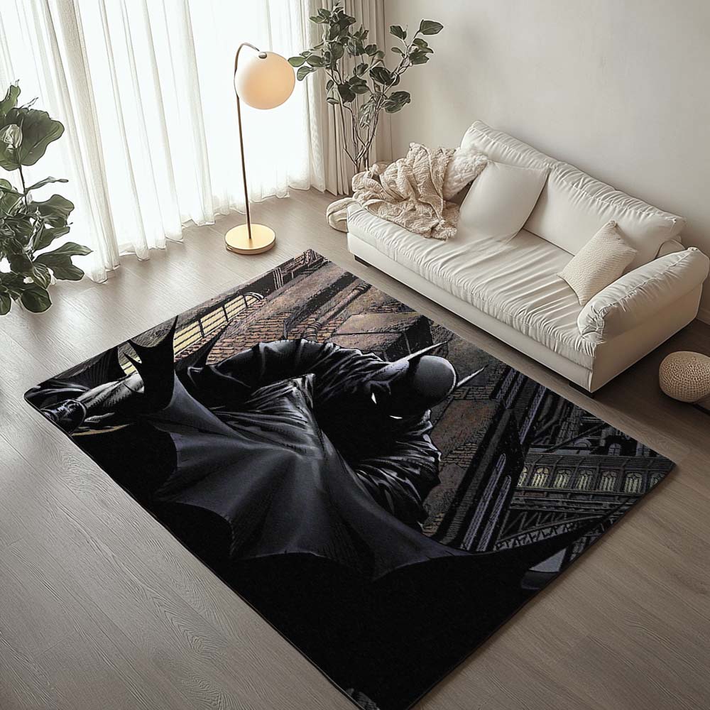 Batman in the Building Rug