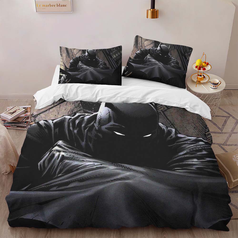 Batman in the Building Duvet Cover 2