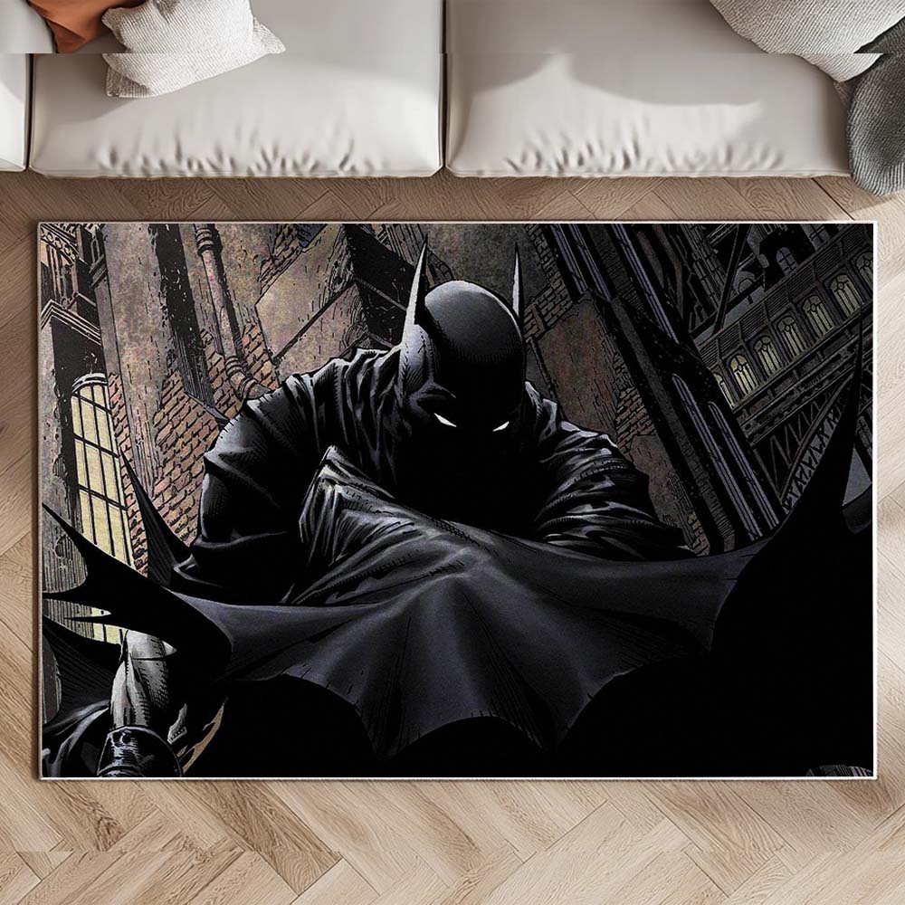 Batman in the Building Rug 2
