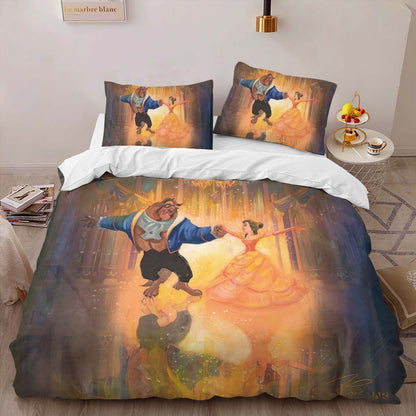 Bella Beauty and the Beast 1 Duvet Cover 2