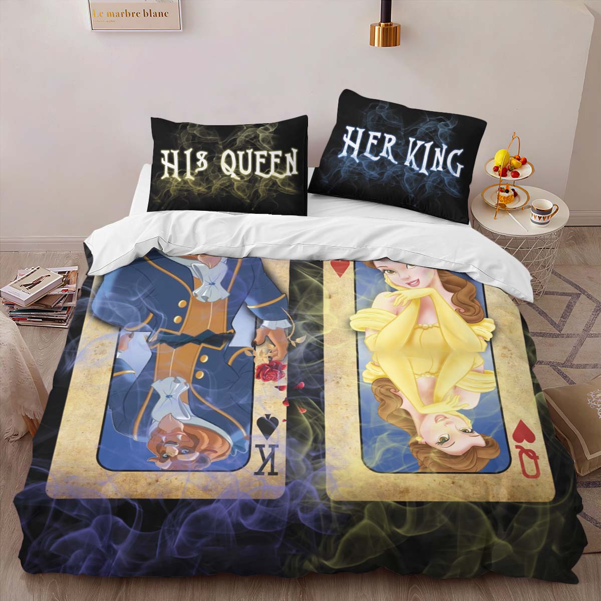 Bella Beauty and the Beast 12 Duvet Cover 2