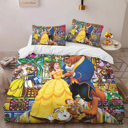 Bella Beauty and the Beast 14 Duvet Cover 2