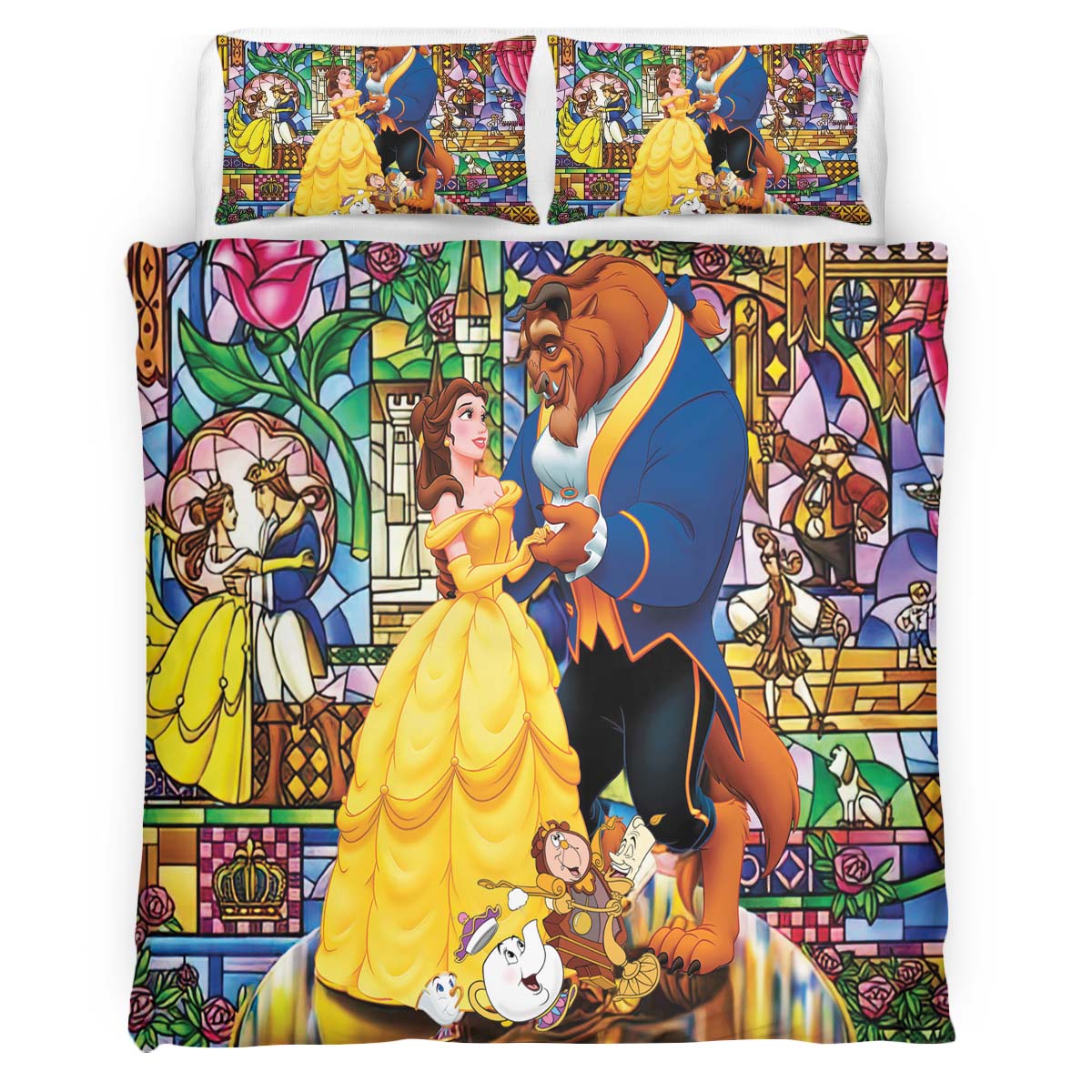 Bella Beauty and the Beast 14 Duvet Cover