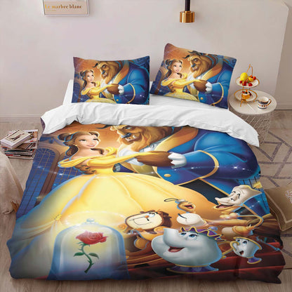 Bella Beauty and the Beast 15 Duvet Cover 2
