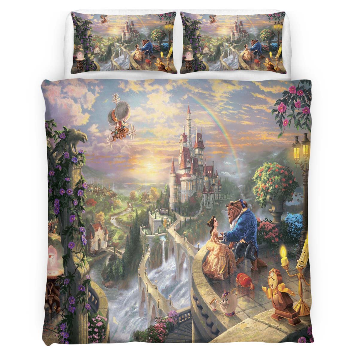 Bella Beauty and the Beast 16 Duvet Cover