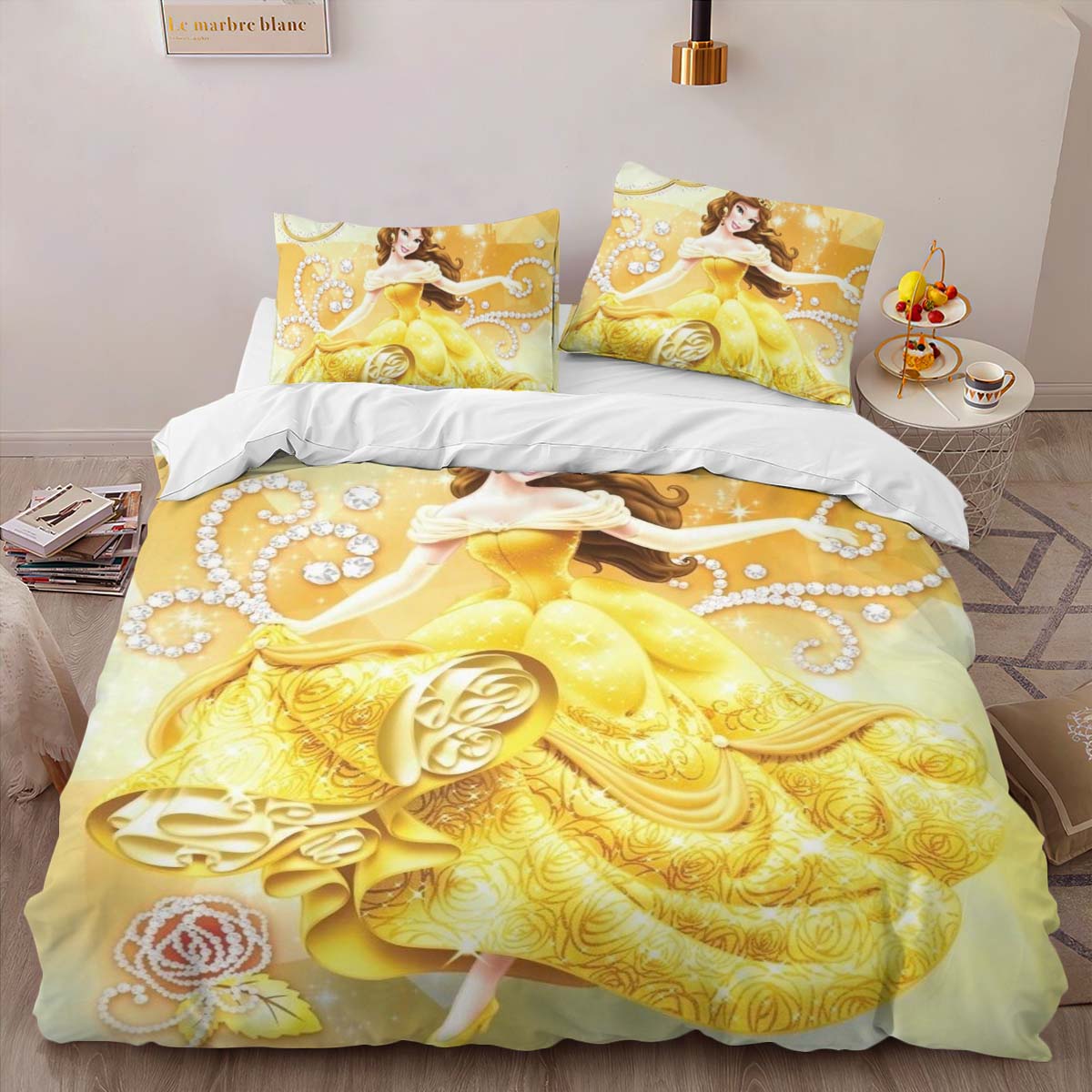 Bella Beauty and the Beast 25 Duvet Cover 2
