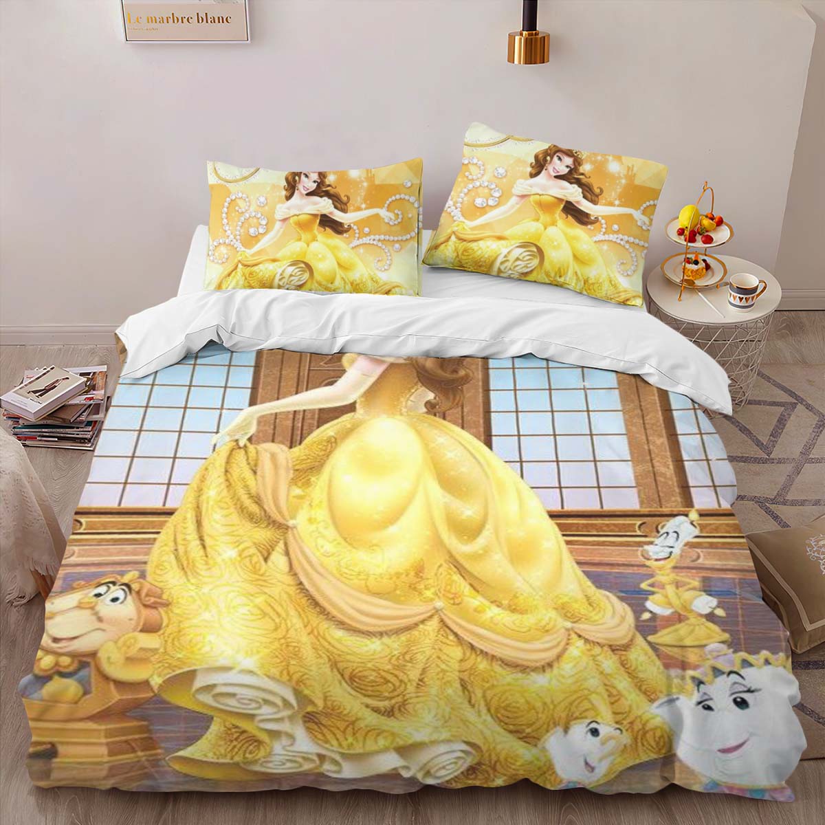 Bella Beauty and the Beast 26 Duvet Cover 2