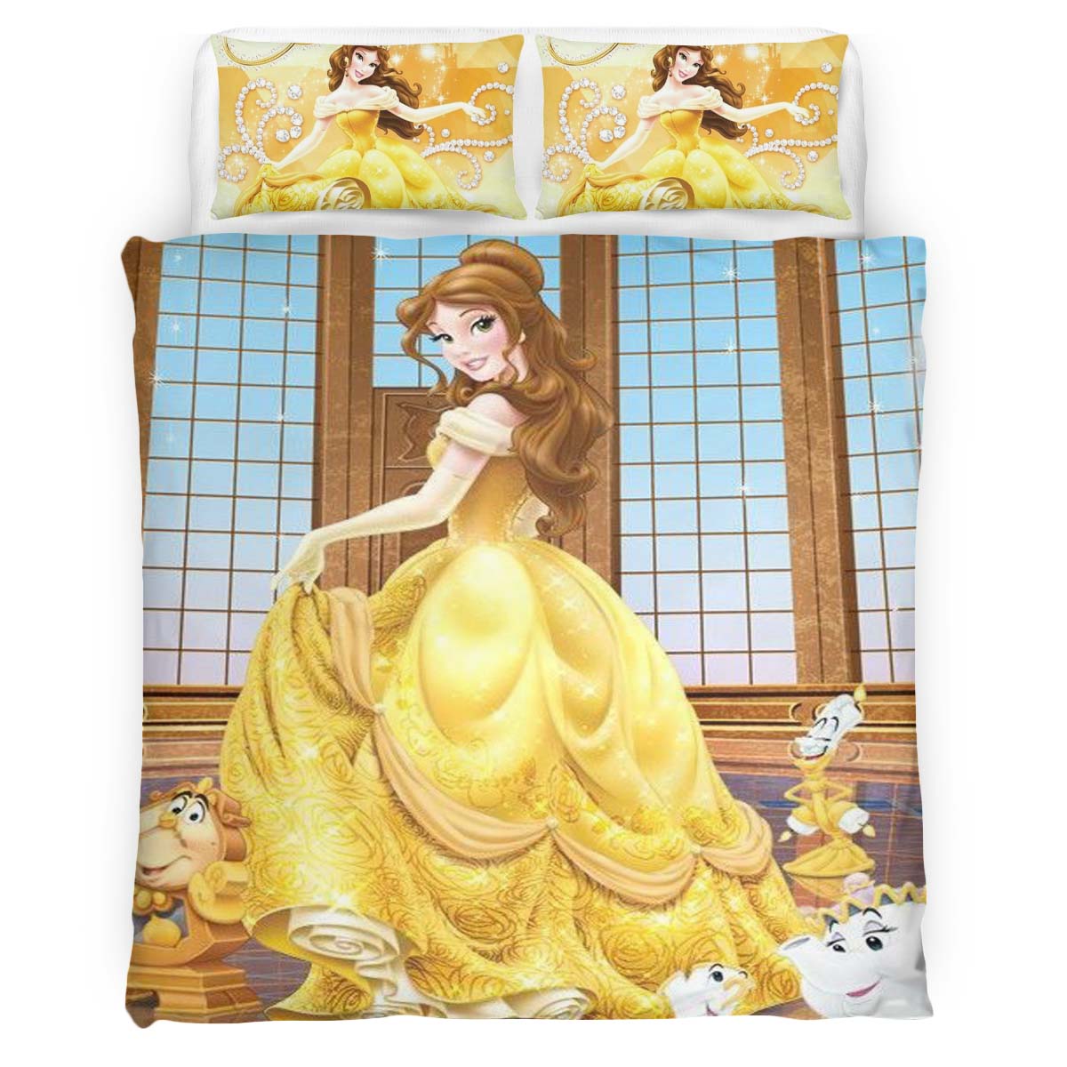 Bella Beauty and the Beast 26 Duvet Cover